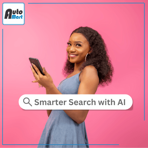 Auto Mart, Relaunch, AI powered, AI, AI Assisted Search, Recent Search History, Improved Matching, Predictive Search.png