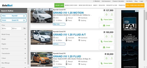 Hyundai Grand i10, Hyundai cars in 2025, Hyundai cars on Auto Mart, cars for sale, Grand i10, used cars.png