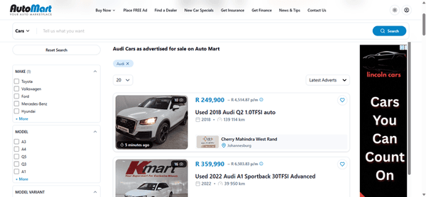 cheapest Audi, BMW, and Mercedes-Benz, entry-level Audi, BMW, or Mercedes-Benz, bmw, audi, cars for sale on Auto Mart.png